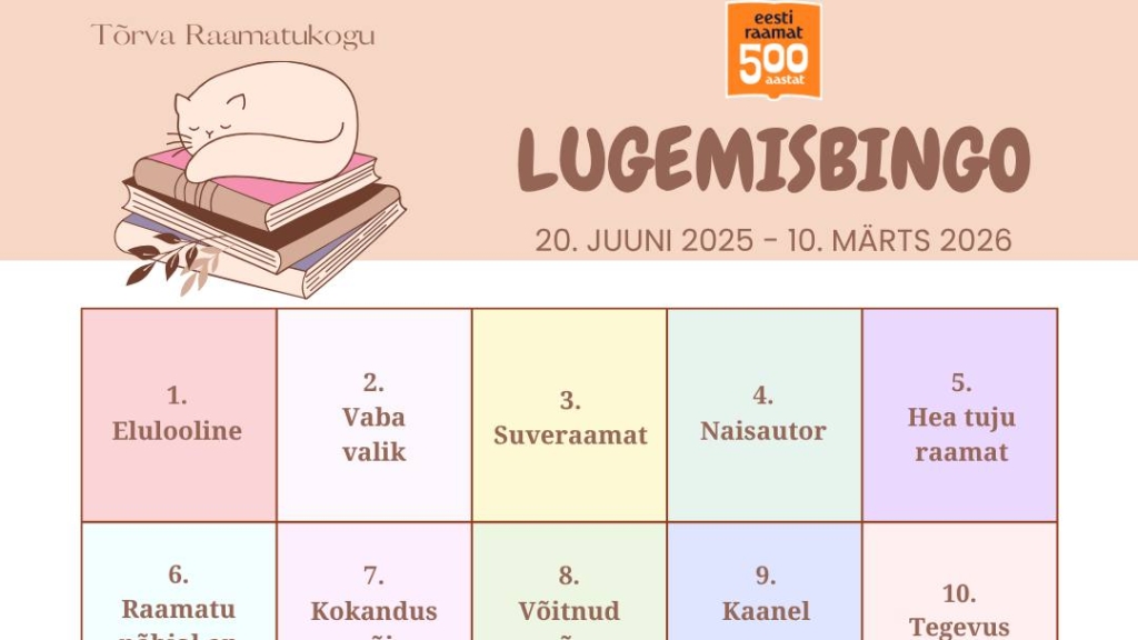 lugemisbingo