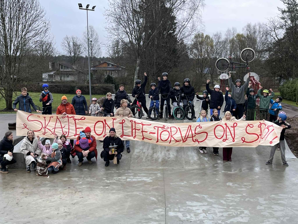 Skatepargi avamine