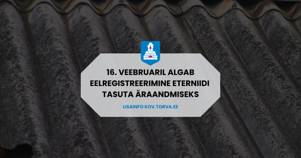 Algab eelregistreerimine eterniidi tasuta äraandmiseks