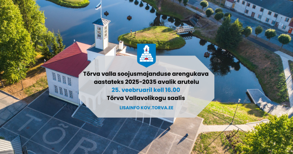 Tõrva valla soojusmajanduse arengukava avalik arutelu