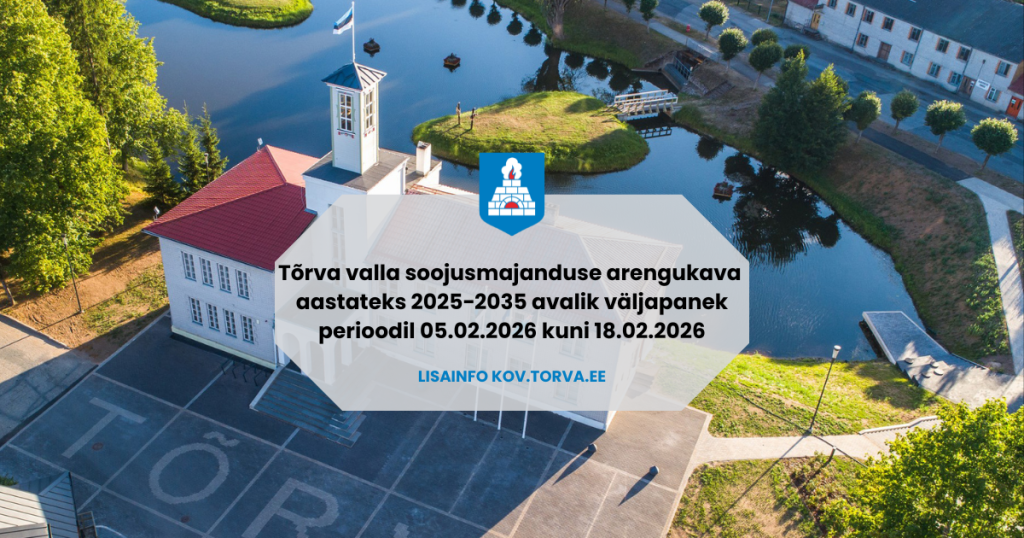 Tõrva valla soojusmajanduse arengukava avalik väljapanek