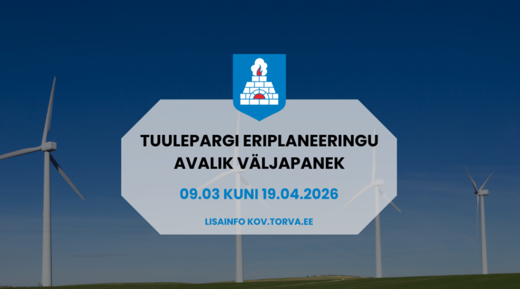 Tuulepargi eriplaneeringu avalik väljapanek