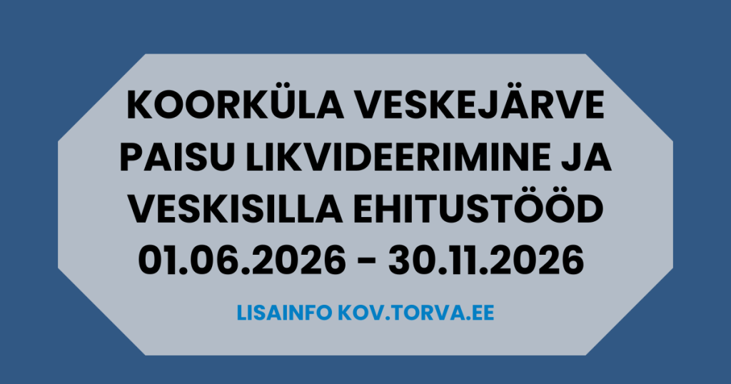 Koorküla Veskisilla sild ja Veskejärv