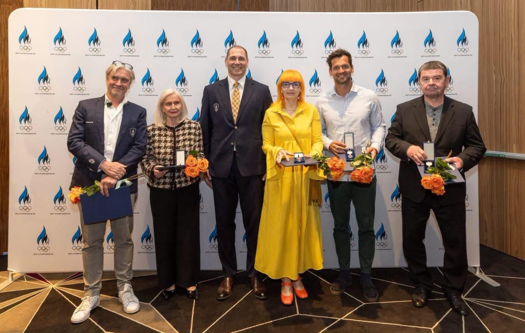Eesti Olümpiakomitee teenetemärgi pälvis kuus sporditegelast — Eesti Olümpiakomitee