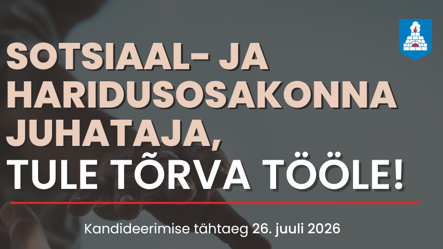 sotsiaal- ja haridusosakonna juhataja ametikoht