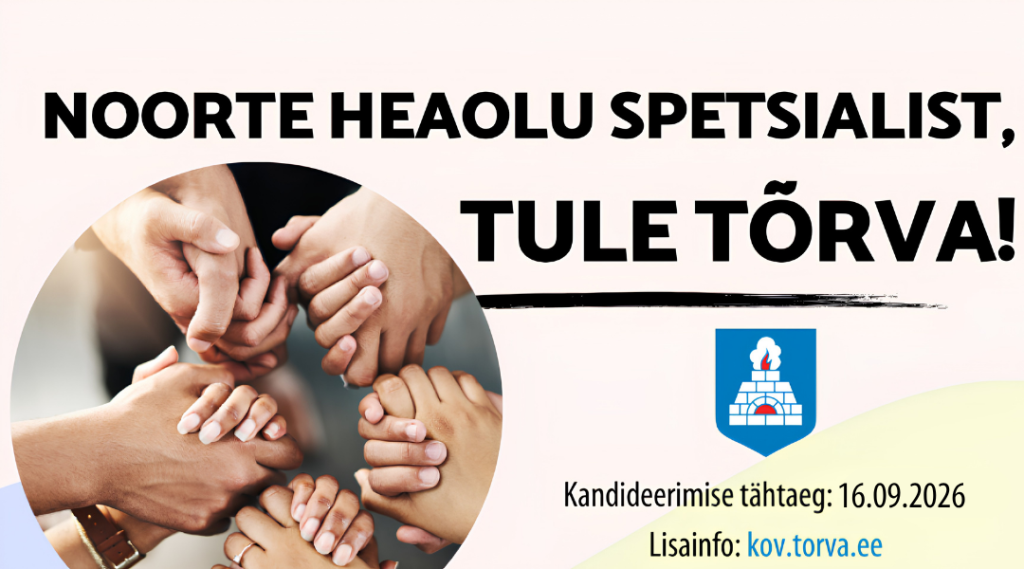 Noorte heaolu spetsialisti töökuulutus