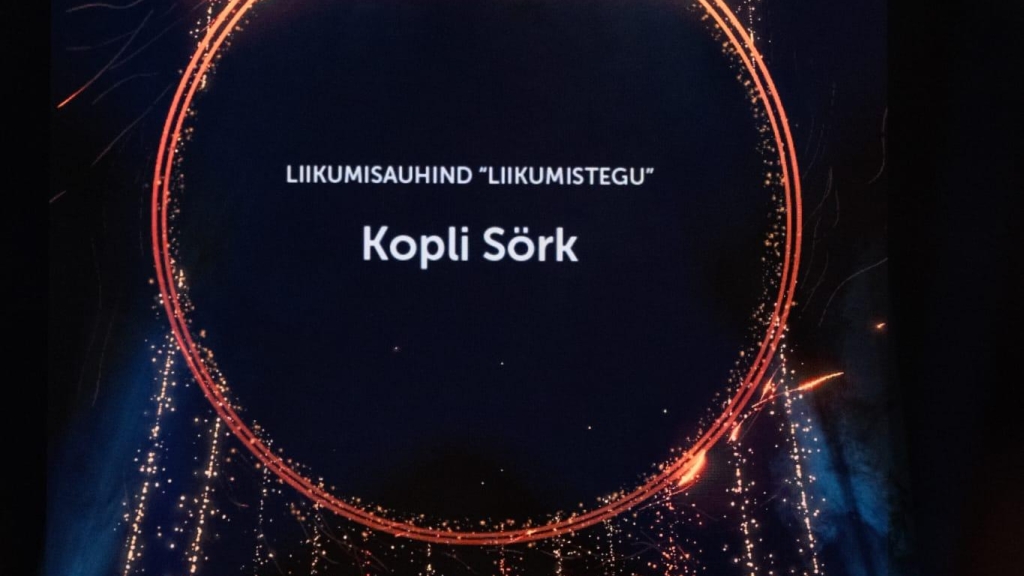 Kopli Sörk ehk 2025. aasta "Liikumisteo" auhinna võitja