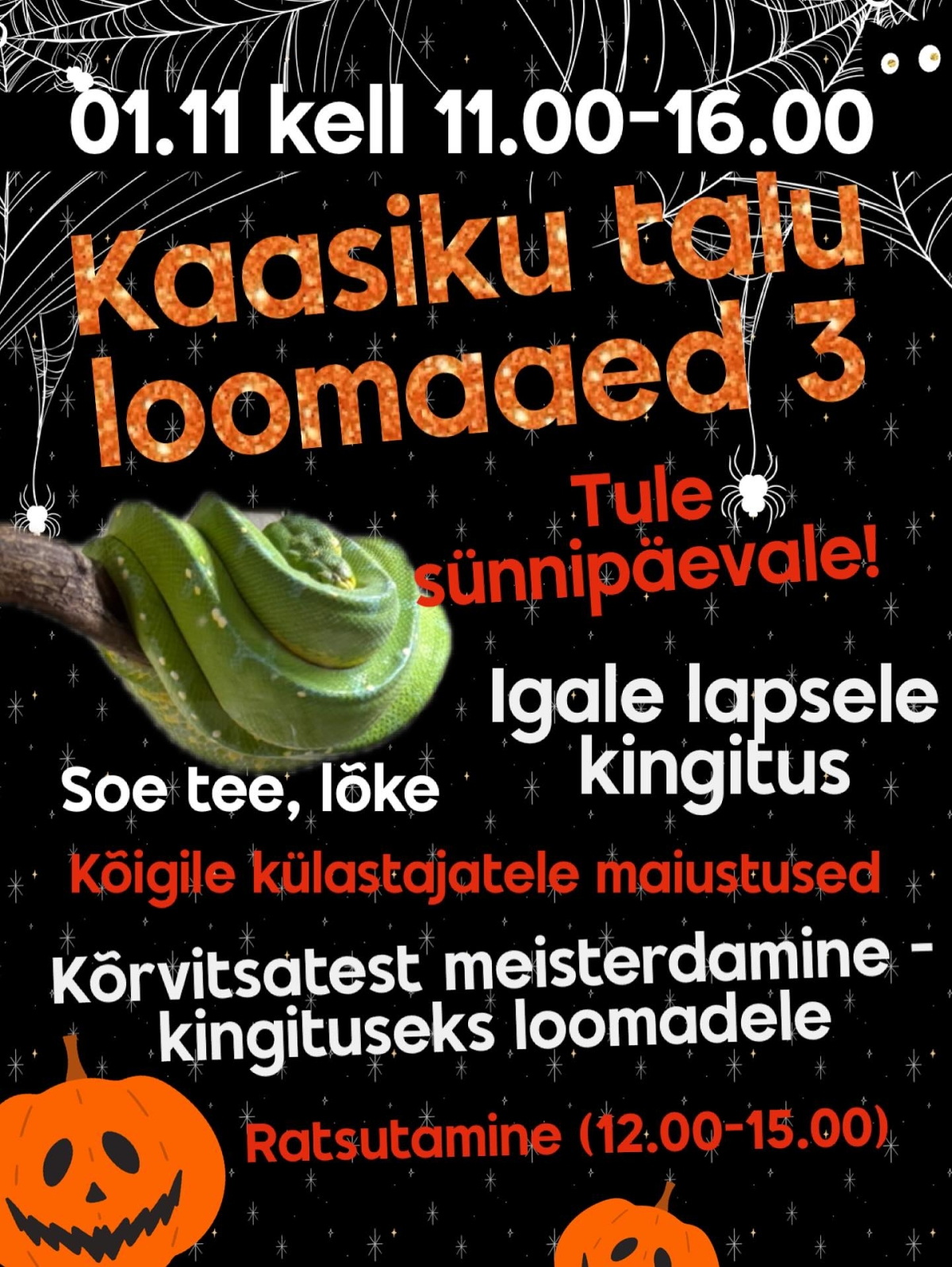 Kaasiku talu loomaaia sünnipäev