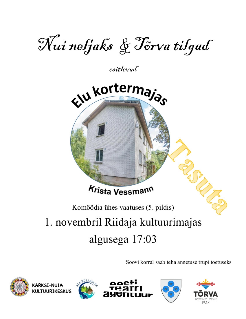 Elu kortermajas 1. nov Riidaja