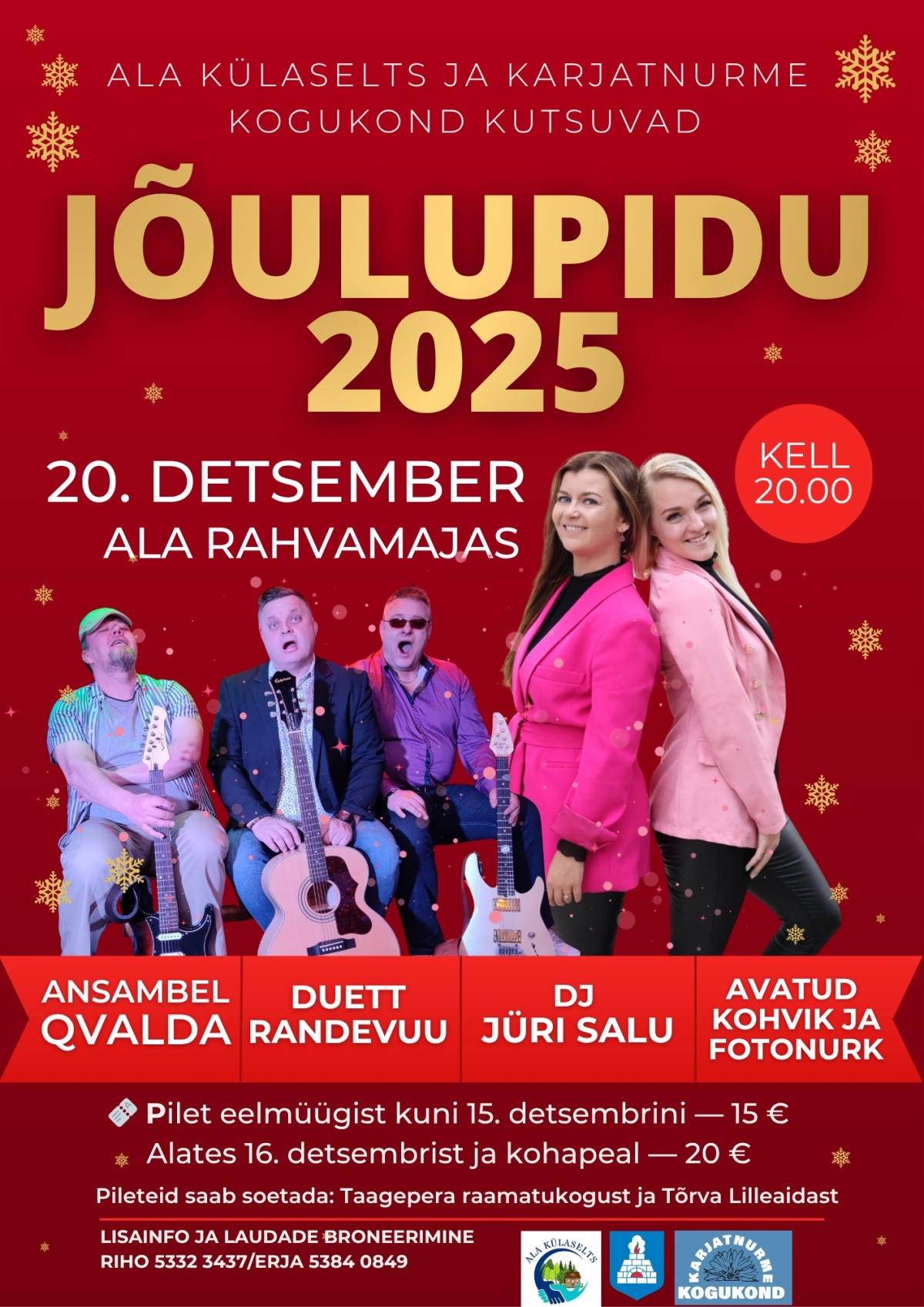 Ala ja Karjatnurme jõulupidu