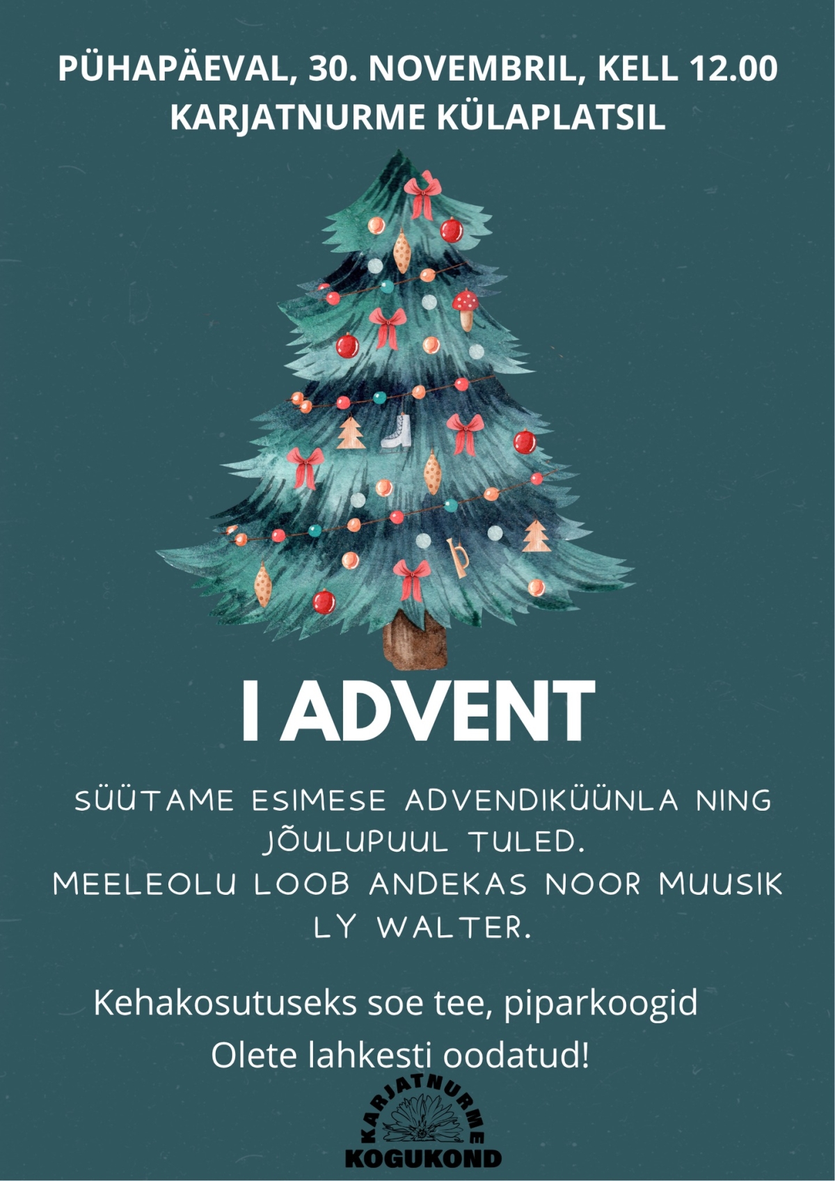 I advent Karjatnurmel