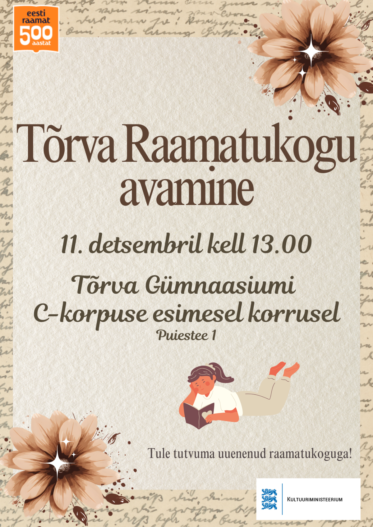Tõrva Raamatukogu avamine