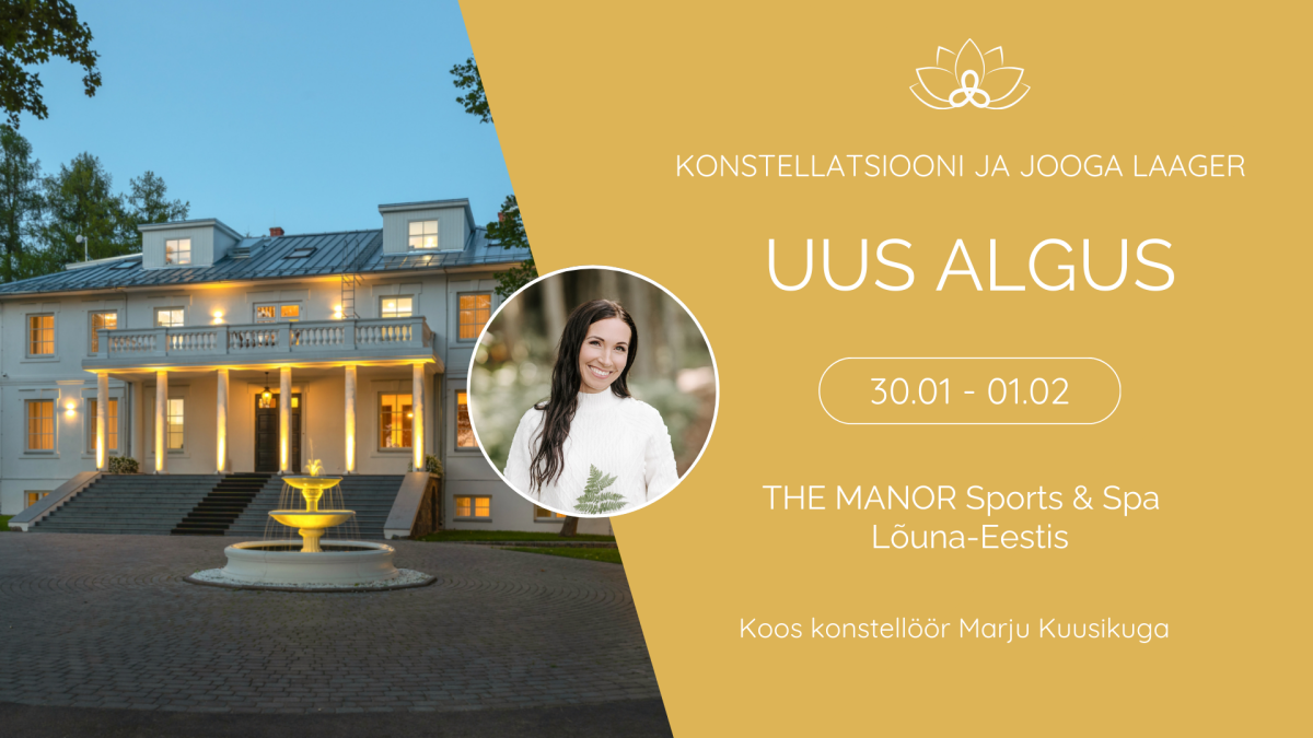 Konstellatsiooni ja jooga laager 30.01-01.02
