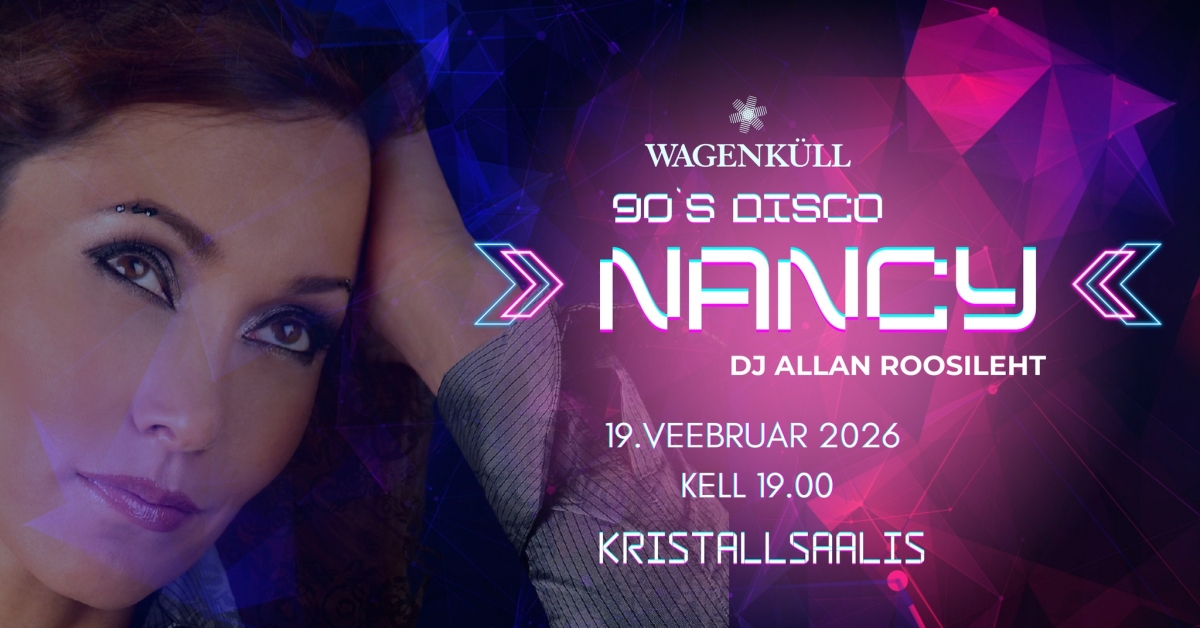 Nostalgiline 90's disko - NANCY & Allan Roosileht 19.02
