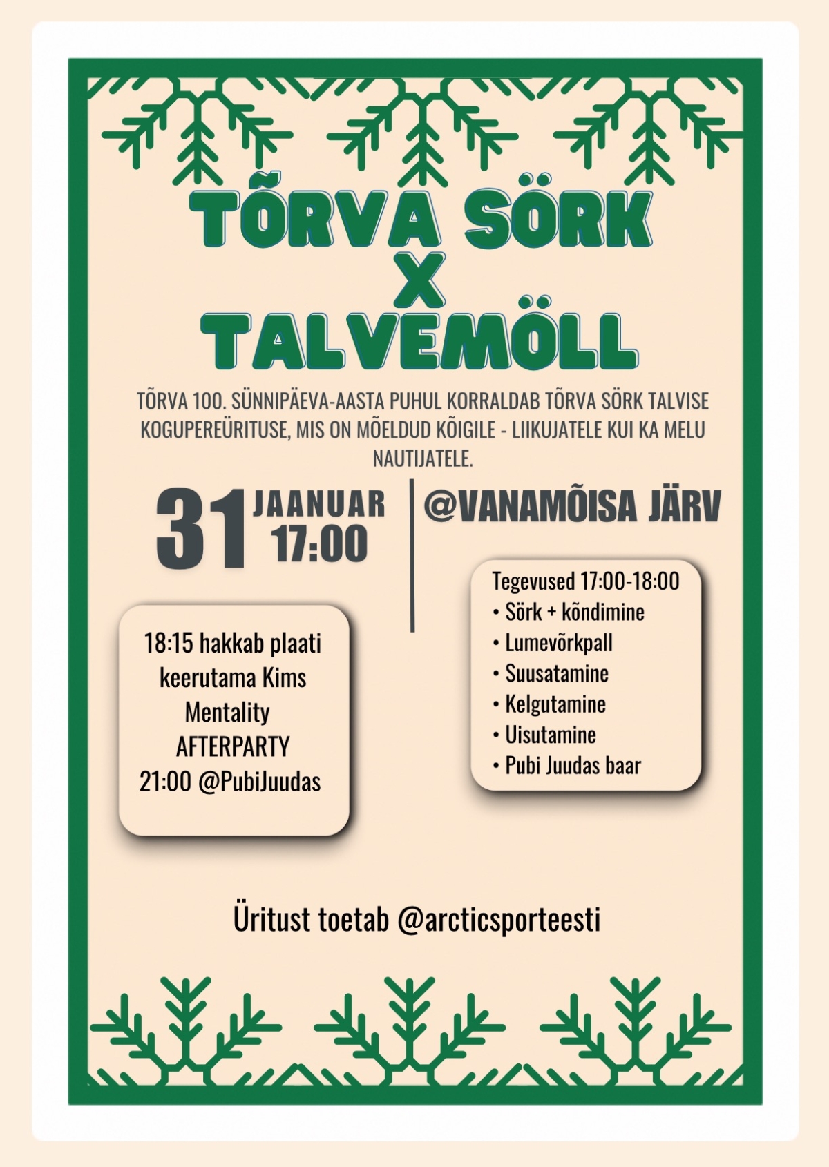TÕRVA SÖRK x TALVEMÖLL