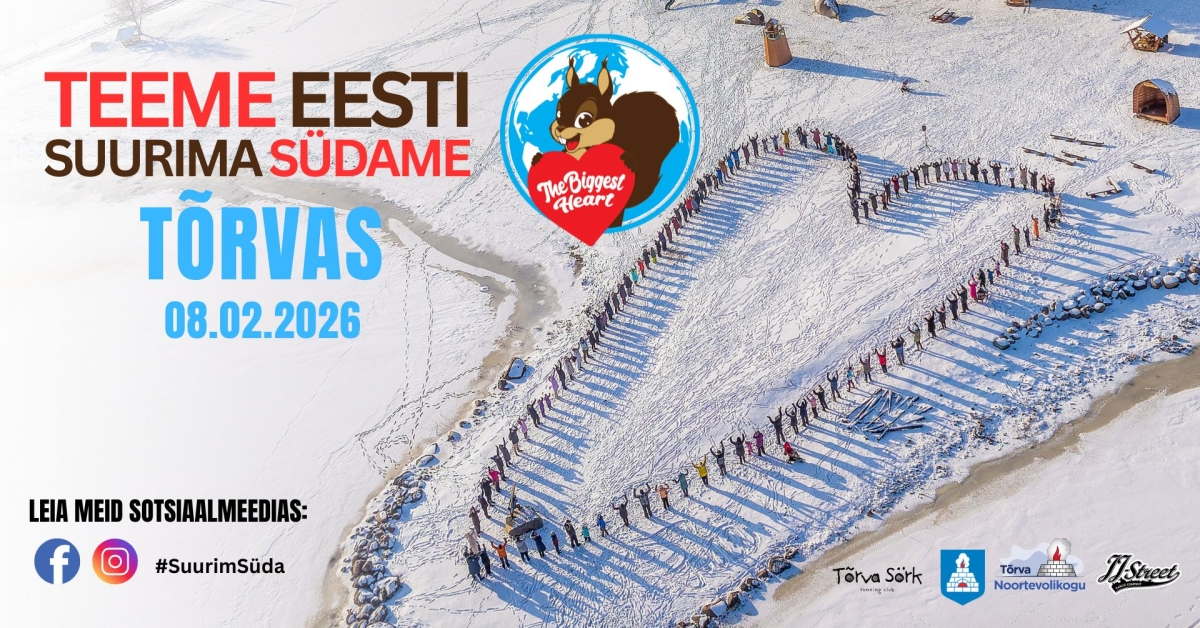 suurim süda Tõrvas 08.02