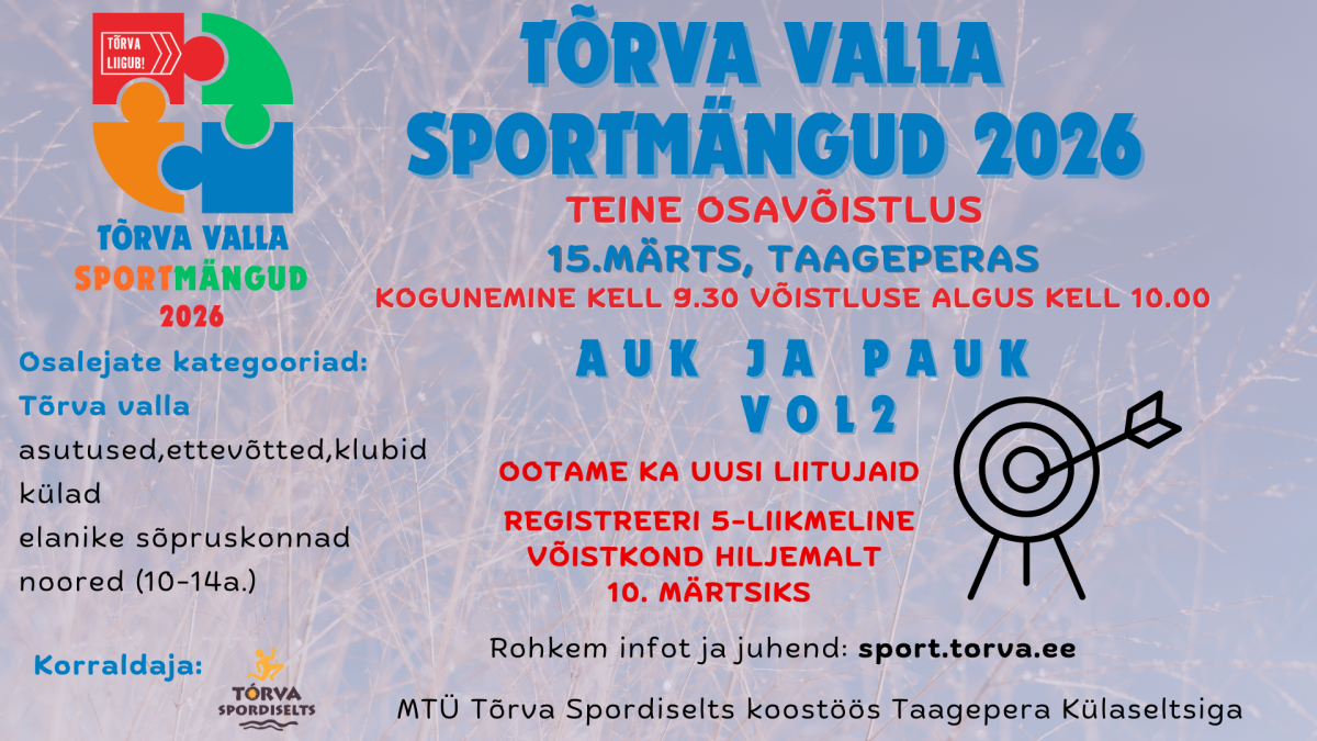 sportmängud 15. märts