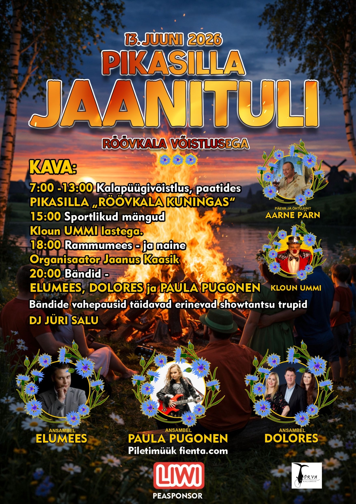 Pikkasilla plakat 13. juuni 2026