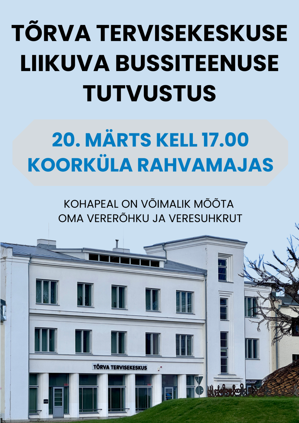Tervisekeskuse infotund - Koorküla