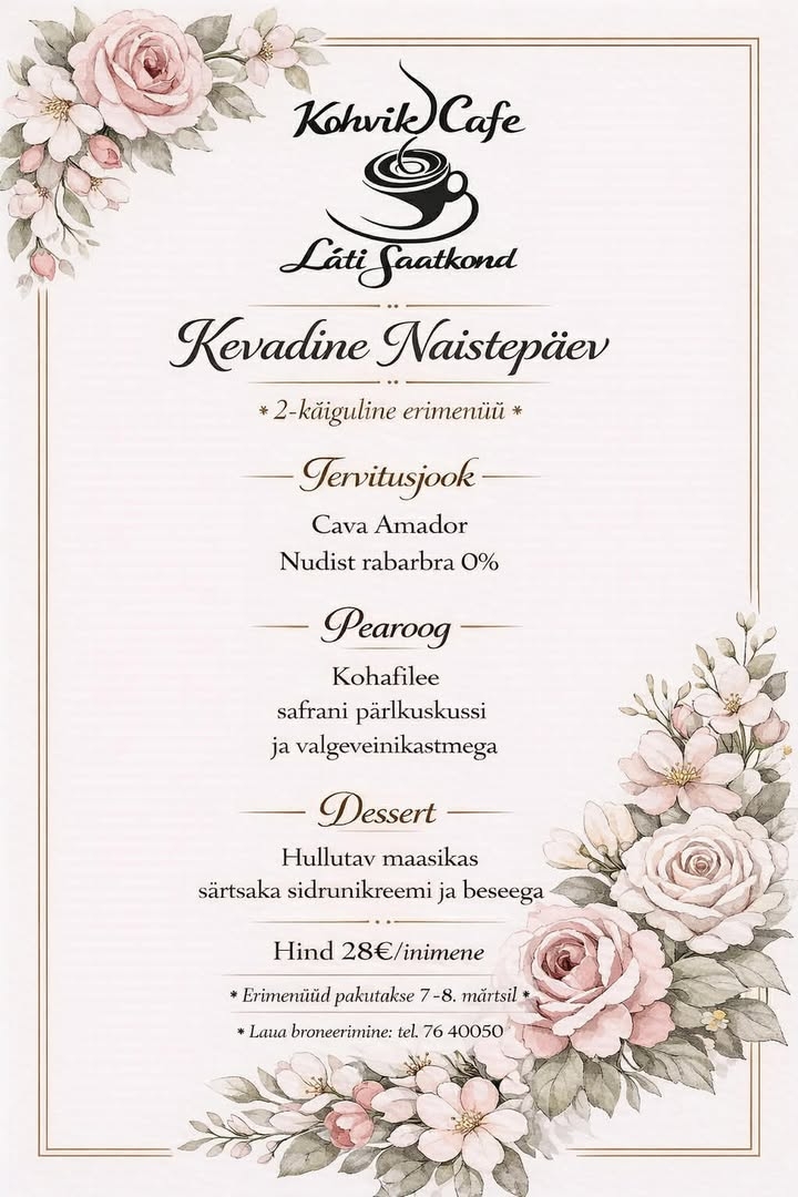 naistepäev Läti Saatkonnas