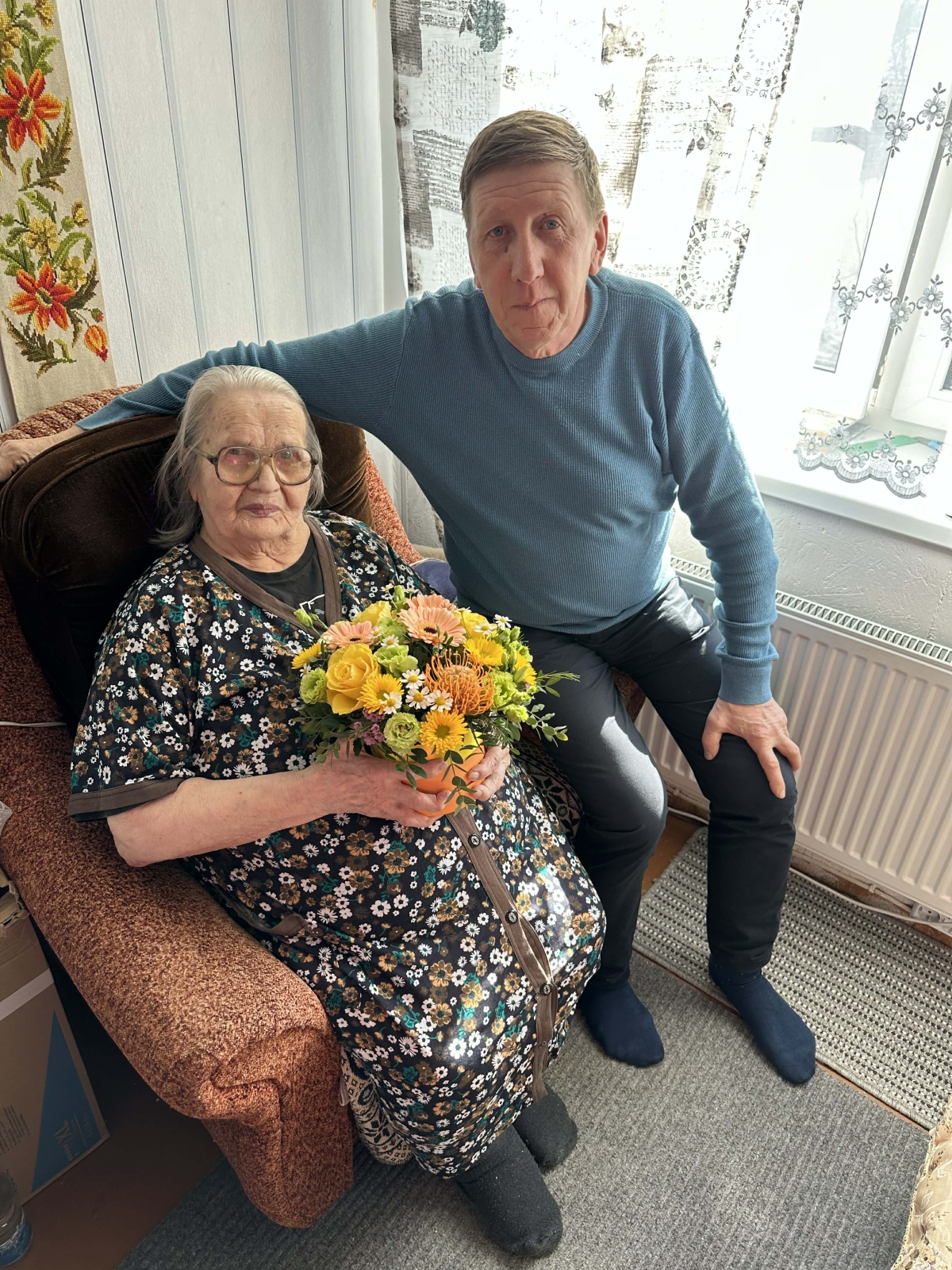 Liilia Vaine ja abivallavanem Tarmo Tamm
