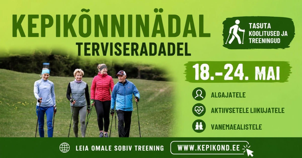 Kepikõnninädal plakat