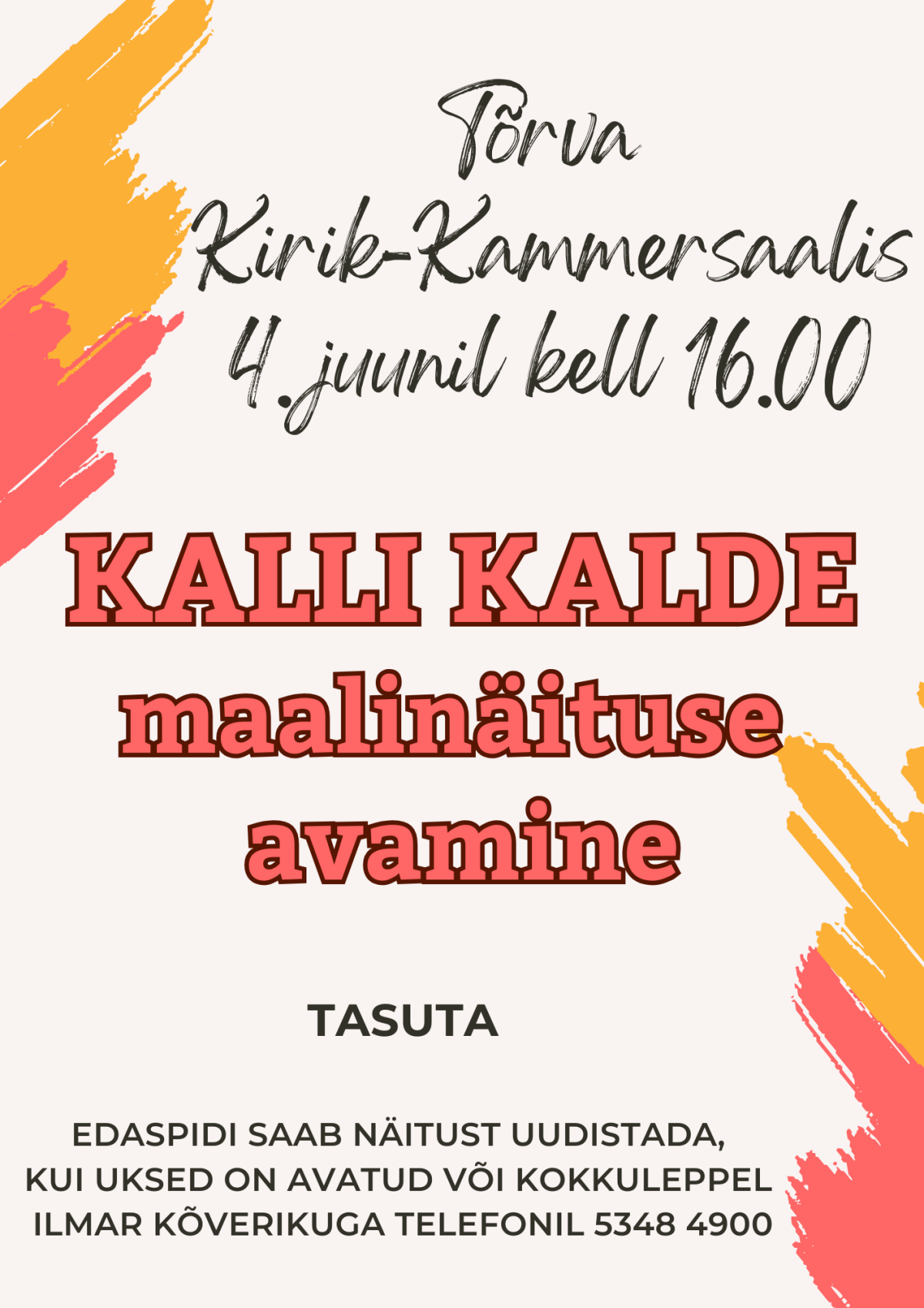 Kammersaali näitus