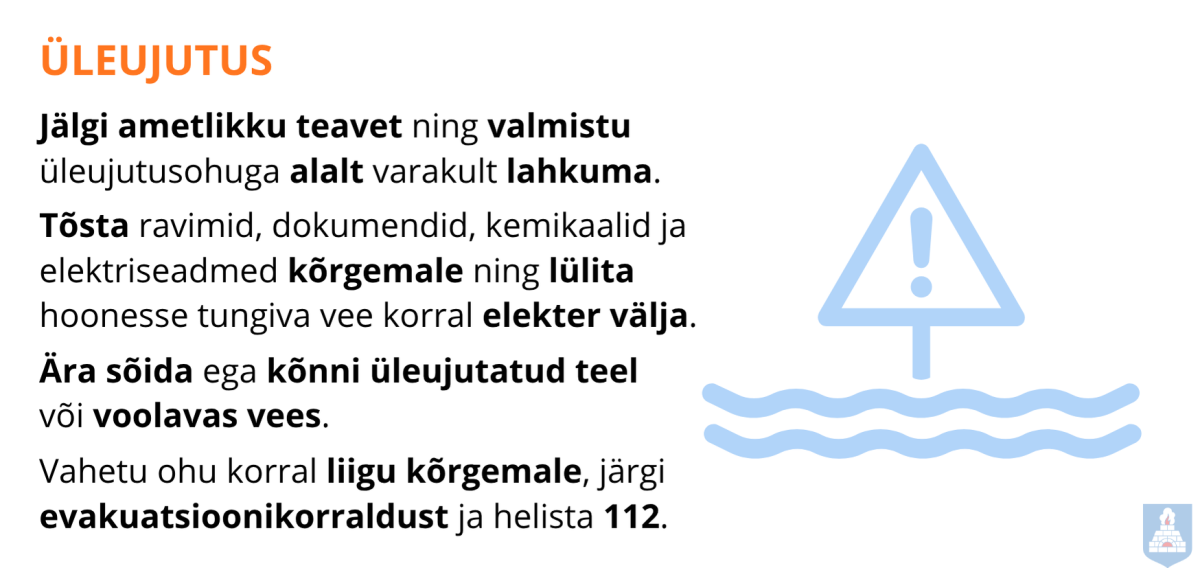 Üleujutuse käitumisjuhis
