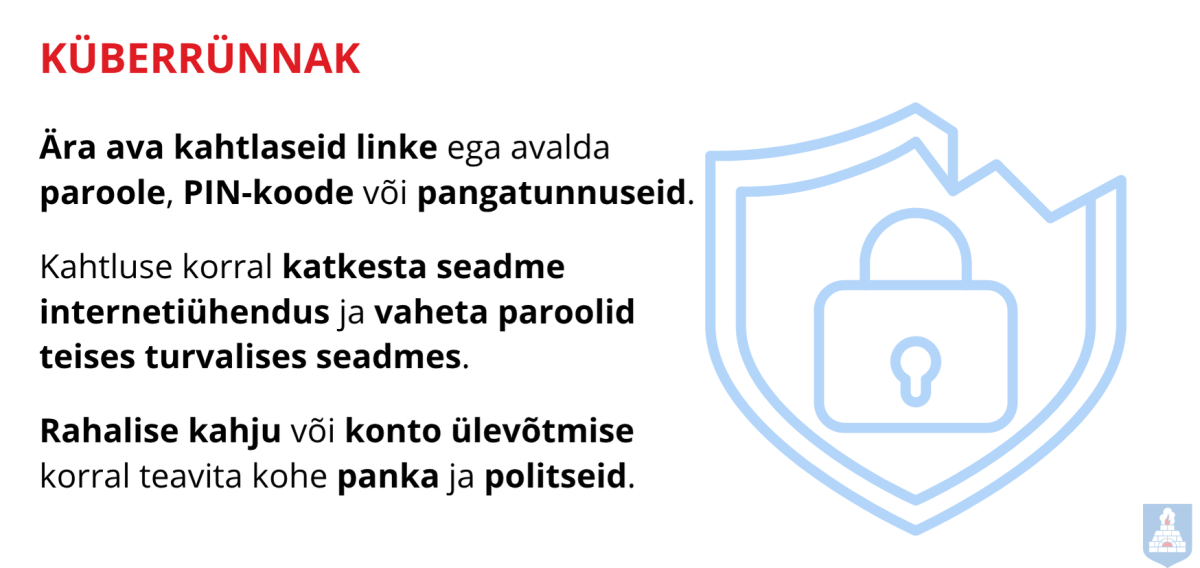Küberrünnaku käitumisjuhis