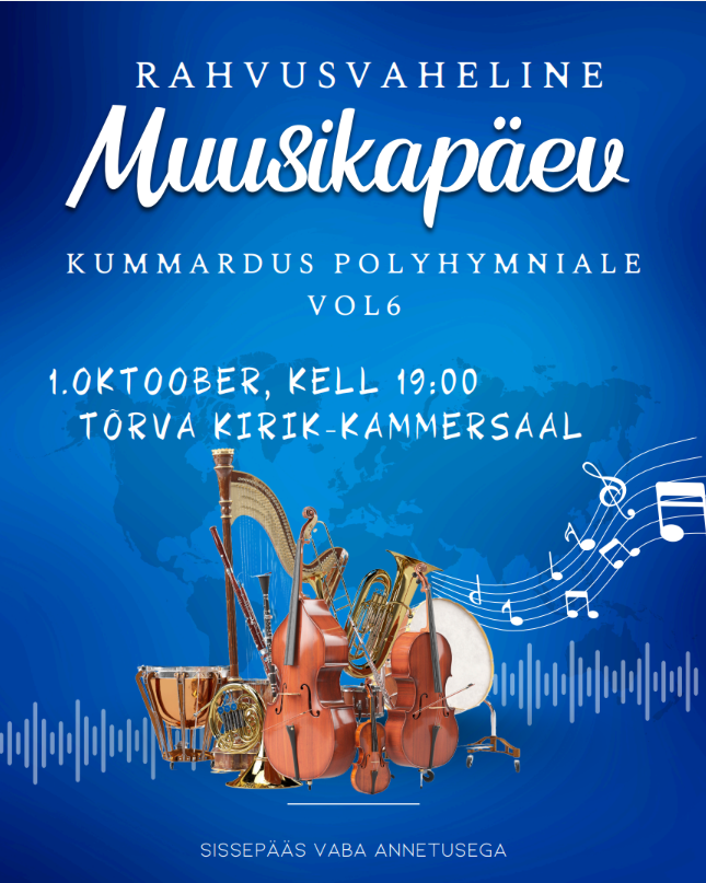 Rahvusvahelise muusikapäeva kujundus