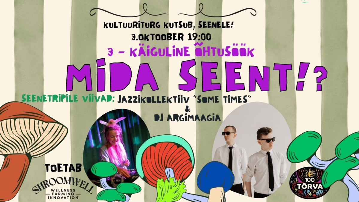Kultuurituru hooaja lõpupeo plakat