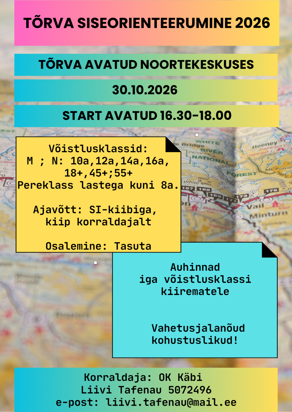 Tõrva Siseorienteerumine 2026