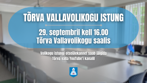 Vallavolikogu istung 29. septembril kell 16.00 